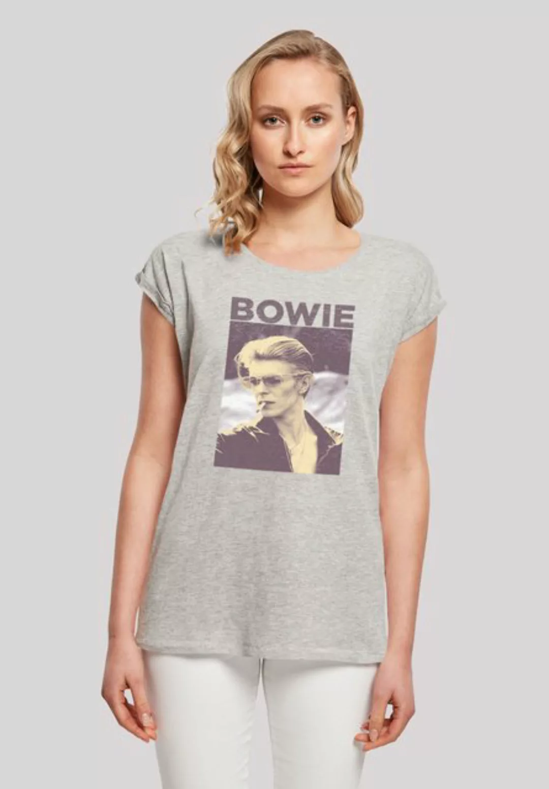 F4NT4STIC T-Shirt "David Bowie Smoking Photograph", Print günstig online kaufen