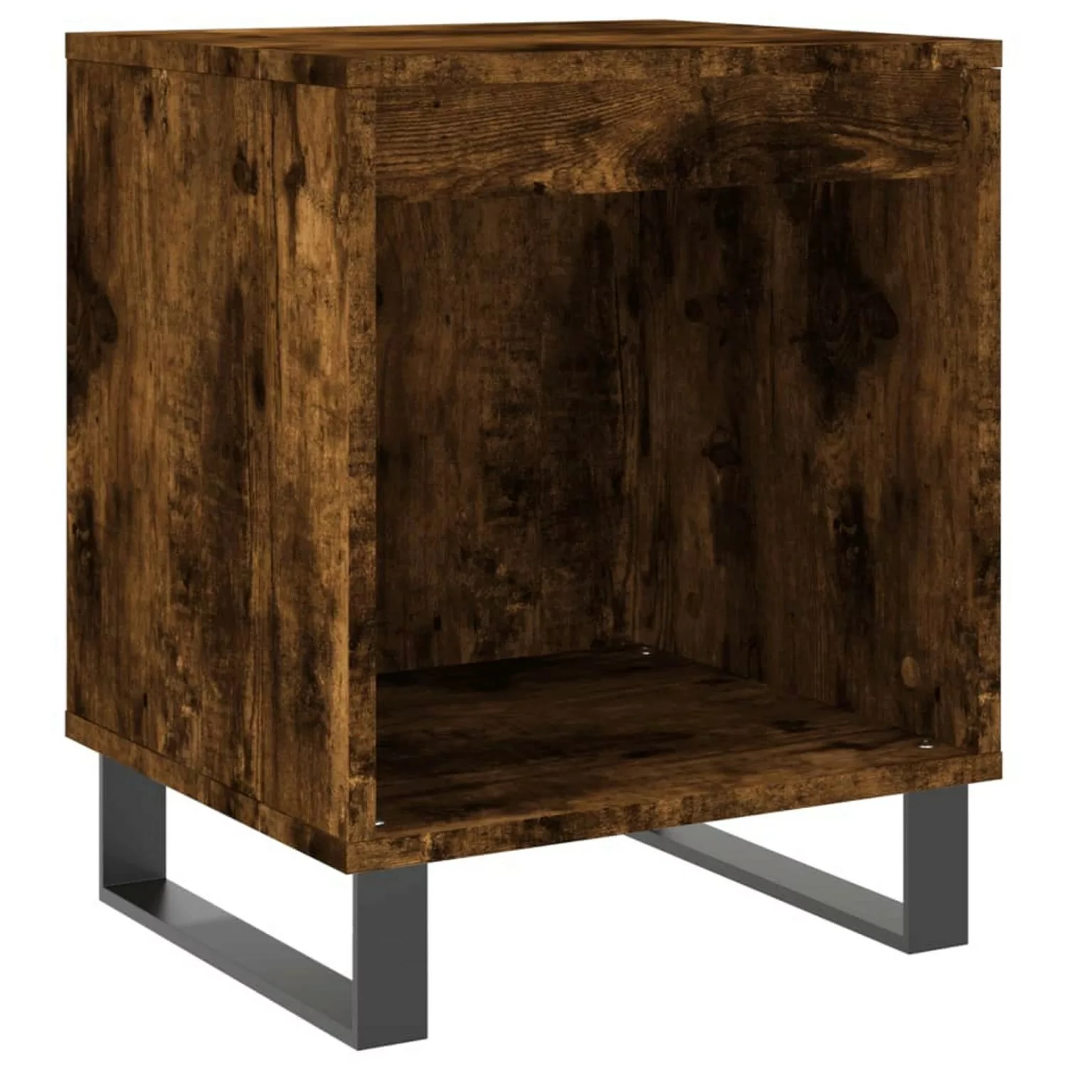 vidaXL Nachttisch Räuchereiche 40x35x50 cm Holzwerkstoff Modell 1 günstig online kaufen