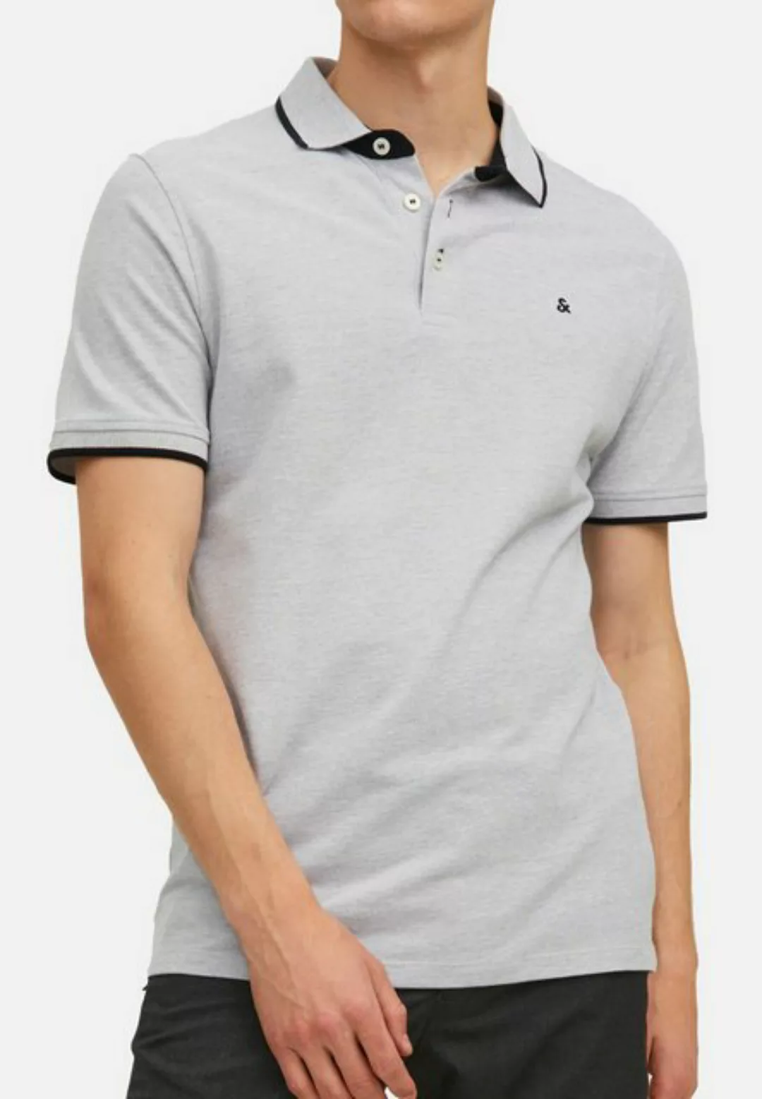 Jack & Jones Herren Poloshirt JJEPAULOS Slim Fit günstig online kaufen