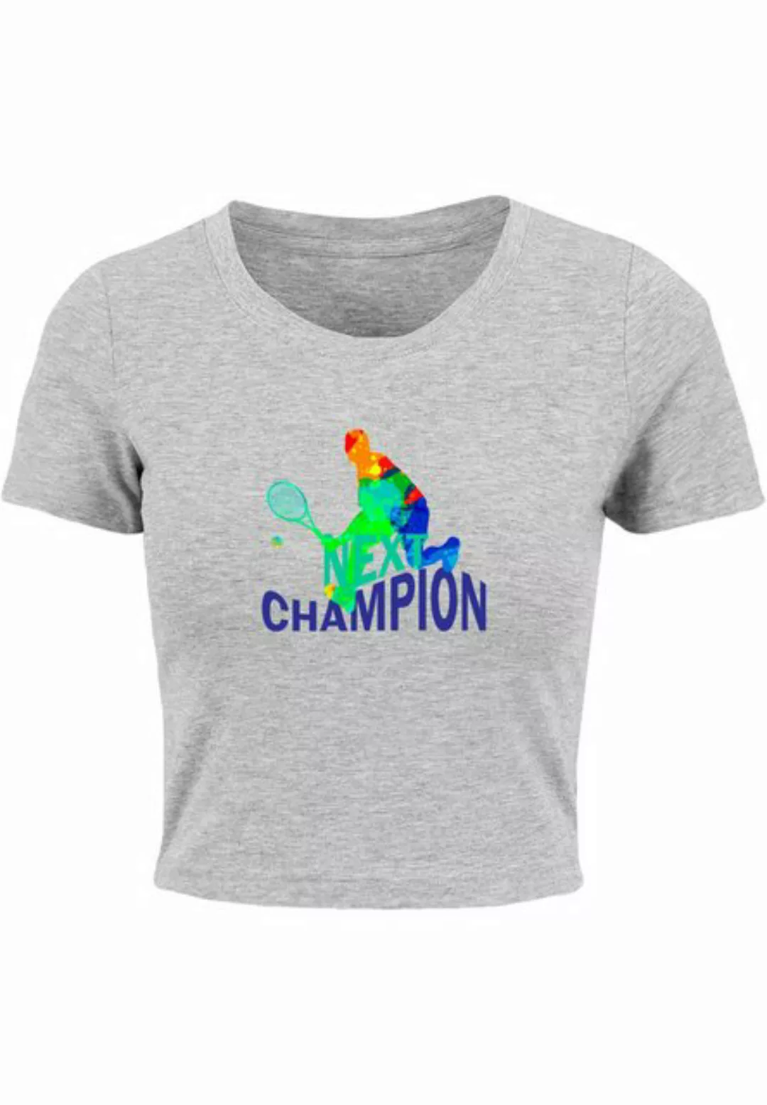 Merchcode T-Shirt Merchcode Damen Ladies Next Champion Cropped Tee (1-tlg) günstig online kaufen