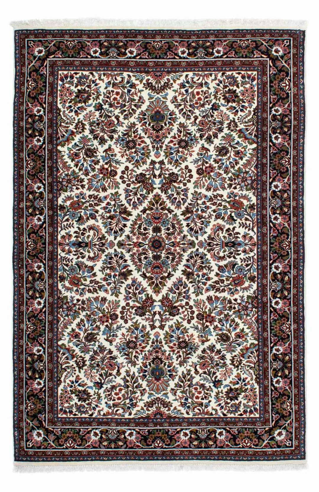 morgenland Wollteppich »Bidjar Blumenmuster Beige 208 x 133 cm«, rechteckig günstig online kaufen