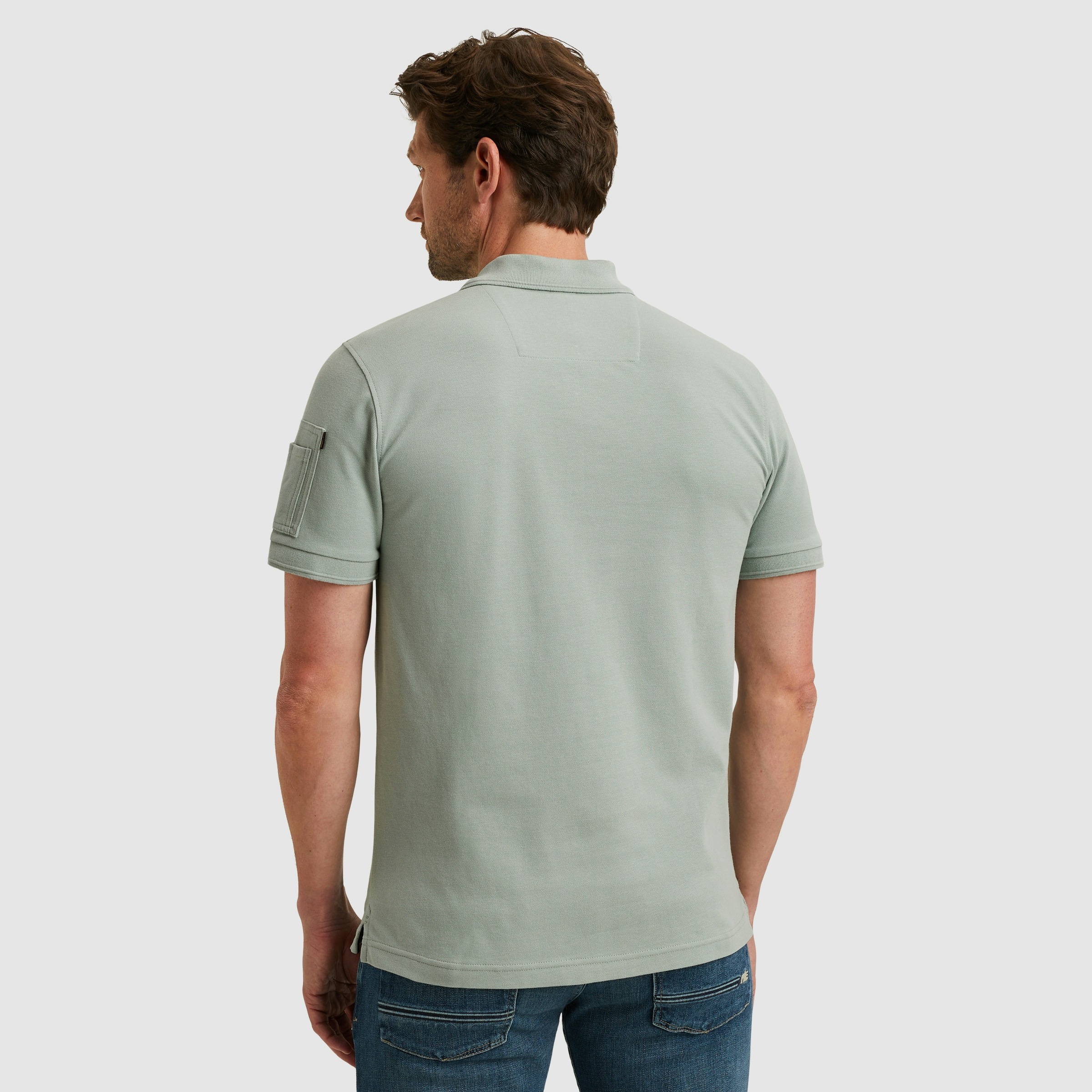 PME Legend Herren Poloshirt SHORT SLEEVE POLO AMERICAN CLASSIC - Regular Fi günstig online kaufen
