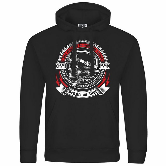 deinshirt Kapuzenpullover Herren Kapuzenpullover Benzin im Blut Mit Print M günstig online kaufen