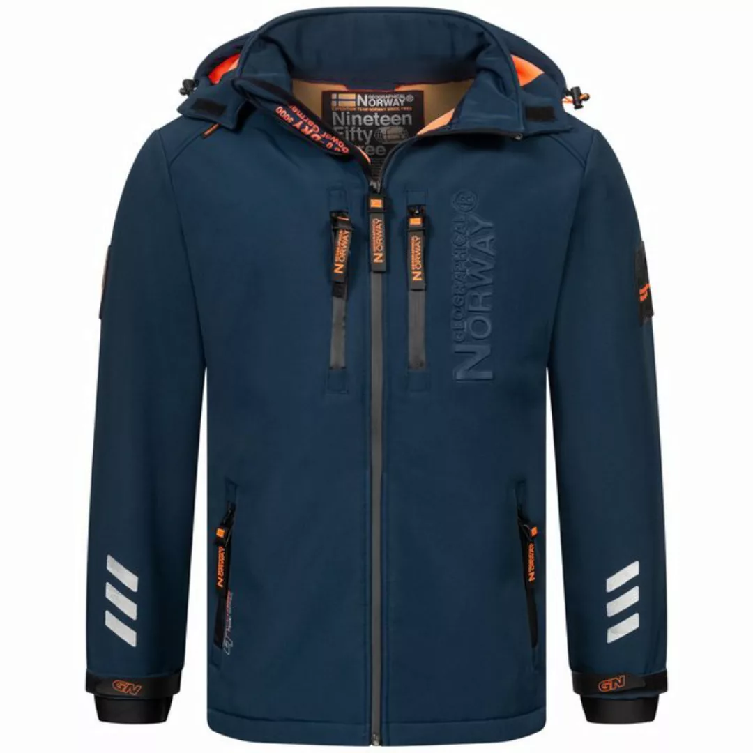 Geographical Norway Softshelljacke Herren Jacke Herbst Winter Regen Übergan günstig online kaufen