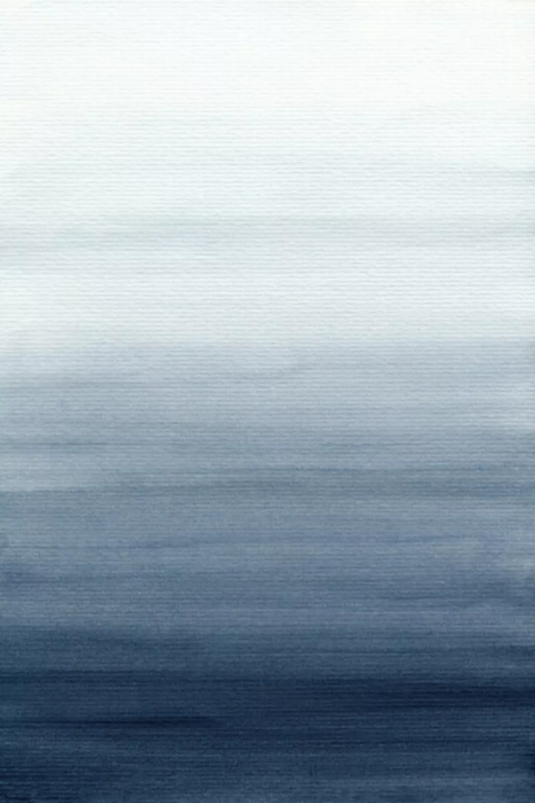 Poster / Leinwandbild - Ocean Watercolor Painting No.2 günstig online kaufen