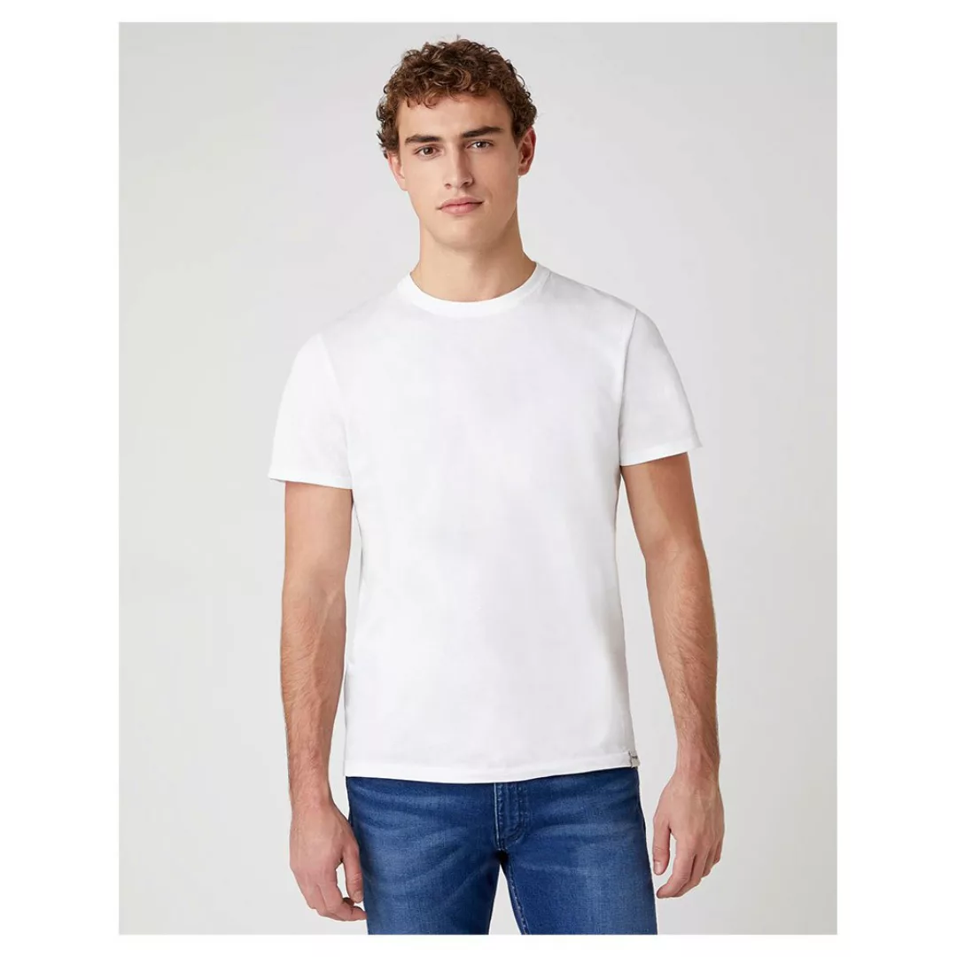 Wrangler 2 Units Kurzärmeliges T-shirt 4XL White günstig online kaufen