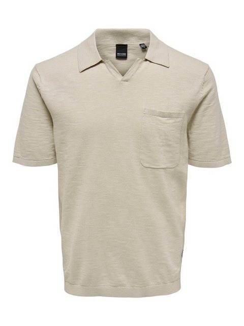 ONLY & SONS Poloshirt Einfarbiges Polo Hemd aus Baumwolle Kurzarm Shirt ONS günstig online kaufen