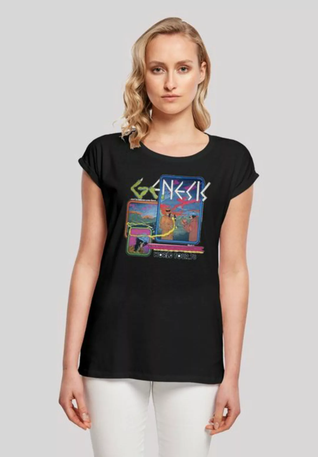 F4NT4STIC T-Shirt Genesis World Tour 78' Print günstig online kaufen