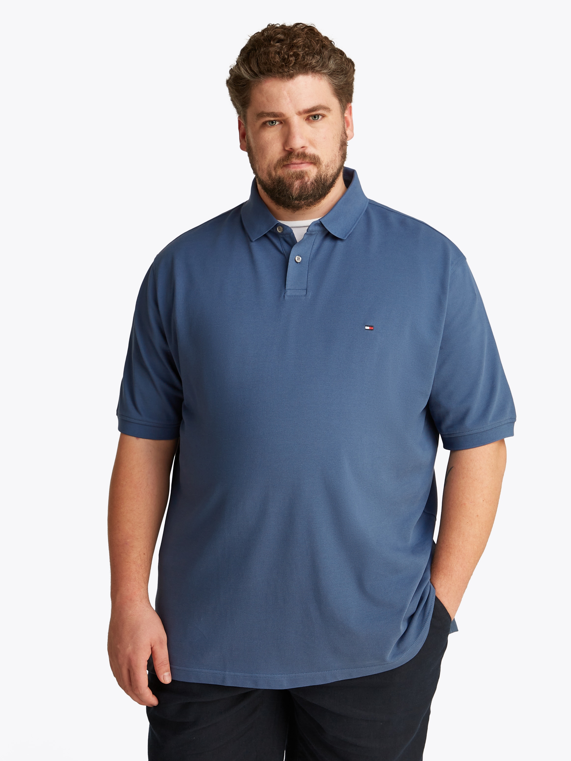 Tommy Hilfiger Big & Tall Poloshirt "BT-1985 REGULAR POLO-B", Große Größen günstig online kaufen