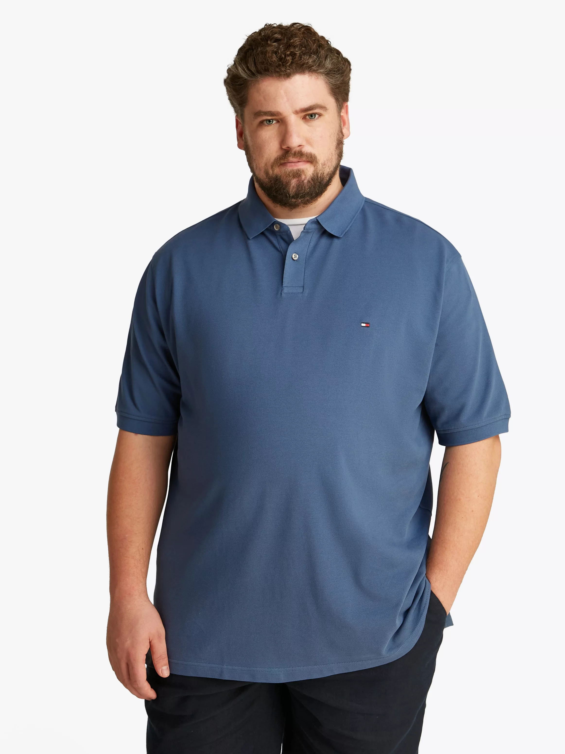 Tommy Hilfiger Big & Tall Poloshirt BT-1985 REGULAR POLO-B Große Größen günstig online kaufen