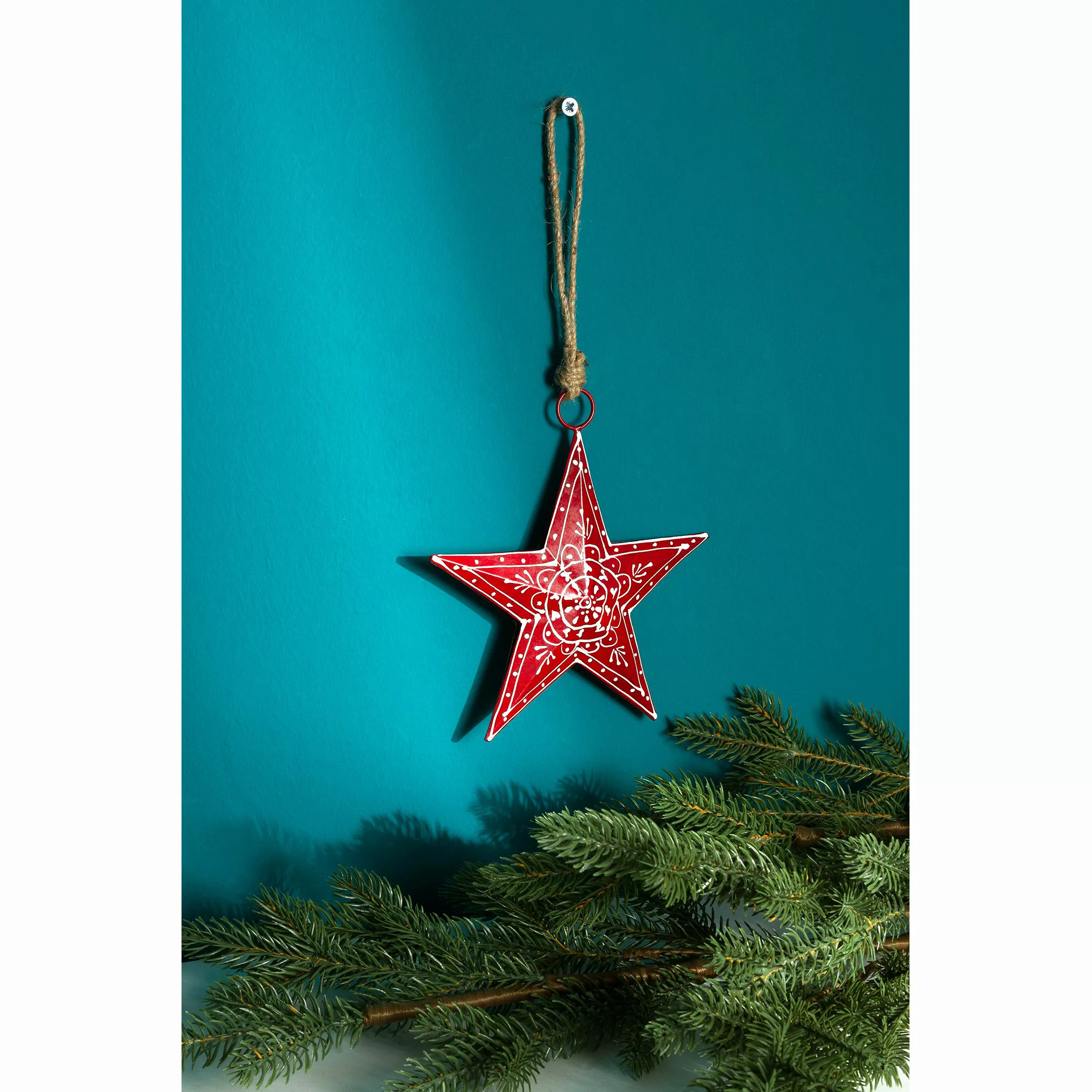 Myflair Möbel & Accessoires Dekohänger »Weihnachtsdeko rot«, (1 St.) günstig online kaufen