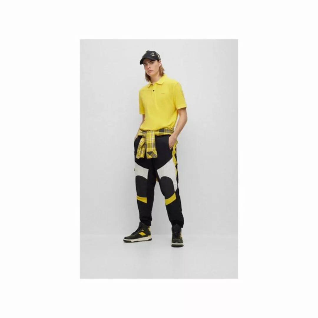 HUGO Poloshirt gelb regular fit (1-tlg) günstig online kaufen