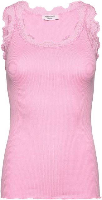 rosemunde Tanktop "Babette Silk Top", wunderschöner Vintage-Spitzenbesatz a günstig online kaufen