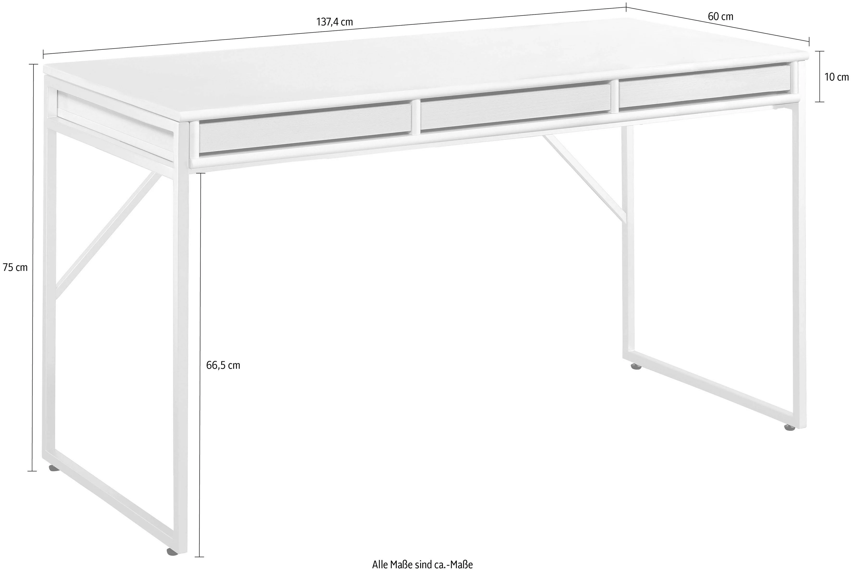 Hammel Furniture Schreibtisch »Mistral Bürotisch, Arbeitstisch, Tisch, Comp günstig online kaufen