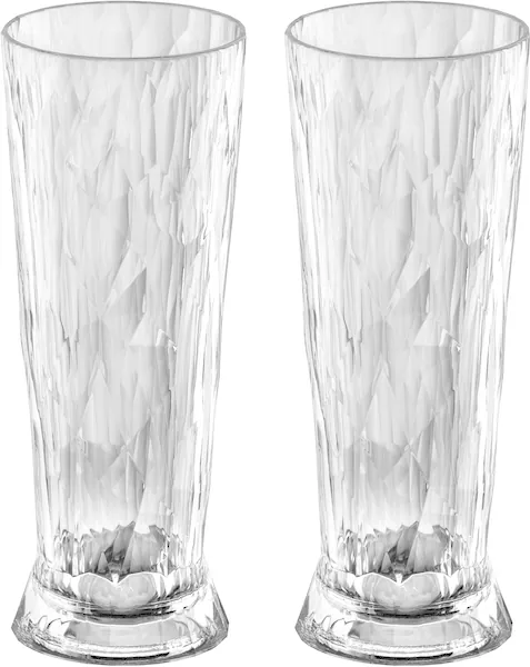 KOZIOL Bierglas »CLUB No. 11«, (Set, 2 tlg., 2er Set), unzerbrechlich,recyc günstig online kaufen