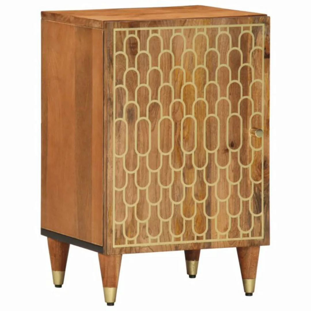 vidaXL Badezimmerspiegelschrank Badschrank 38x33x58 cm Massivholz Mango (1- günstig online kaufen