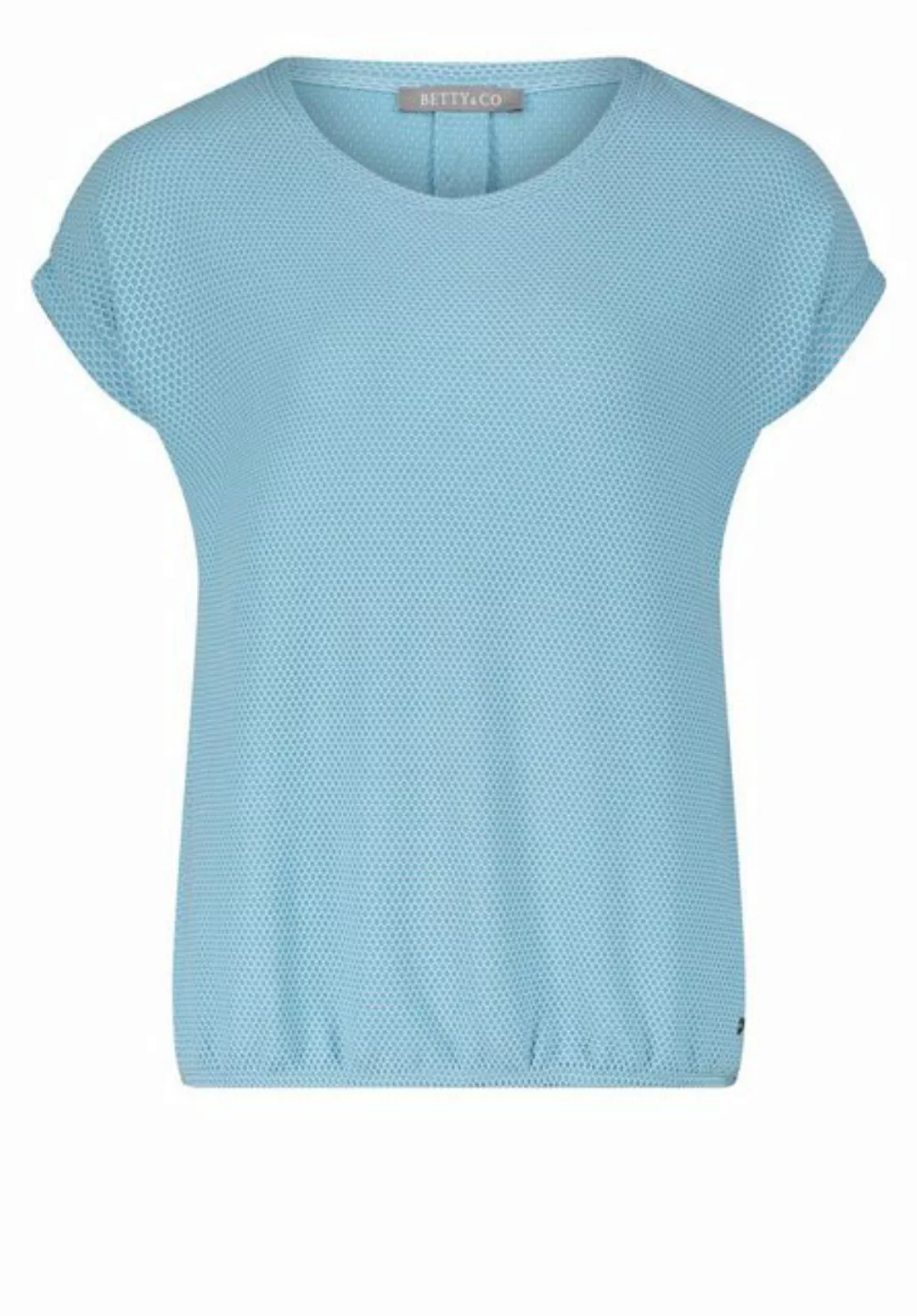 Betty&Co T-Shirt Shirt Kurz 1/2 Arm, Mint/Cream günstig online kaufen