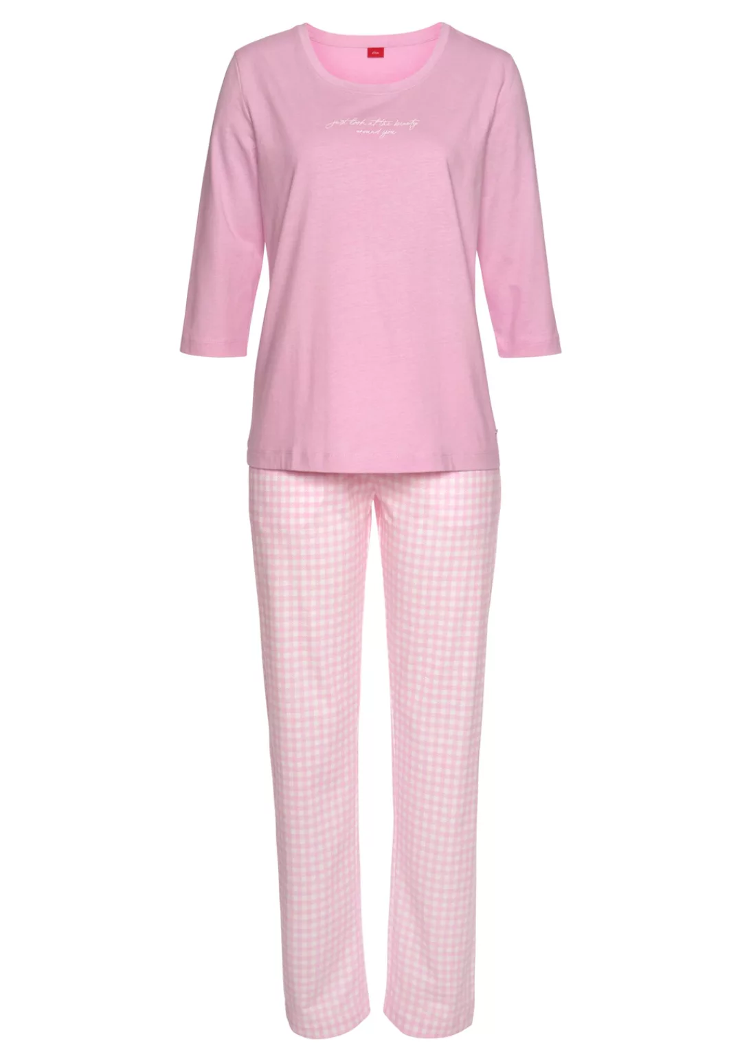 s.Oliver Pyjama, (2 tlg.) günstig online kaufen