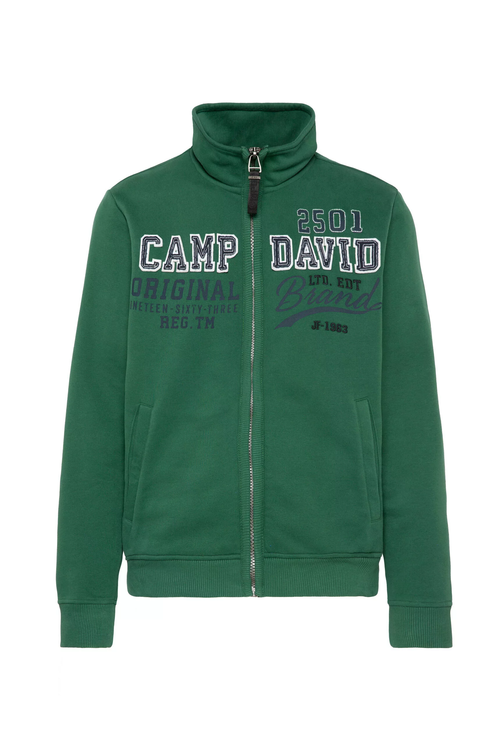 CAMP DAVID Sweatjacke, mit weicher Innenseite günstig online kaufen