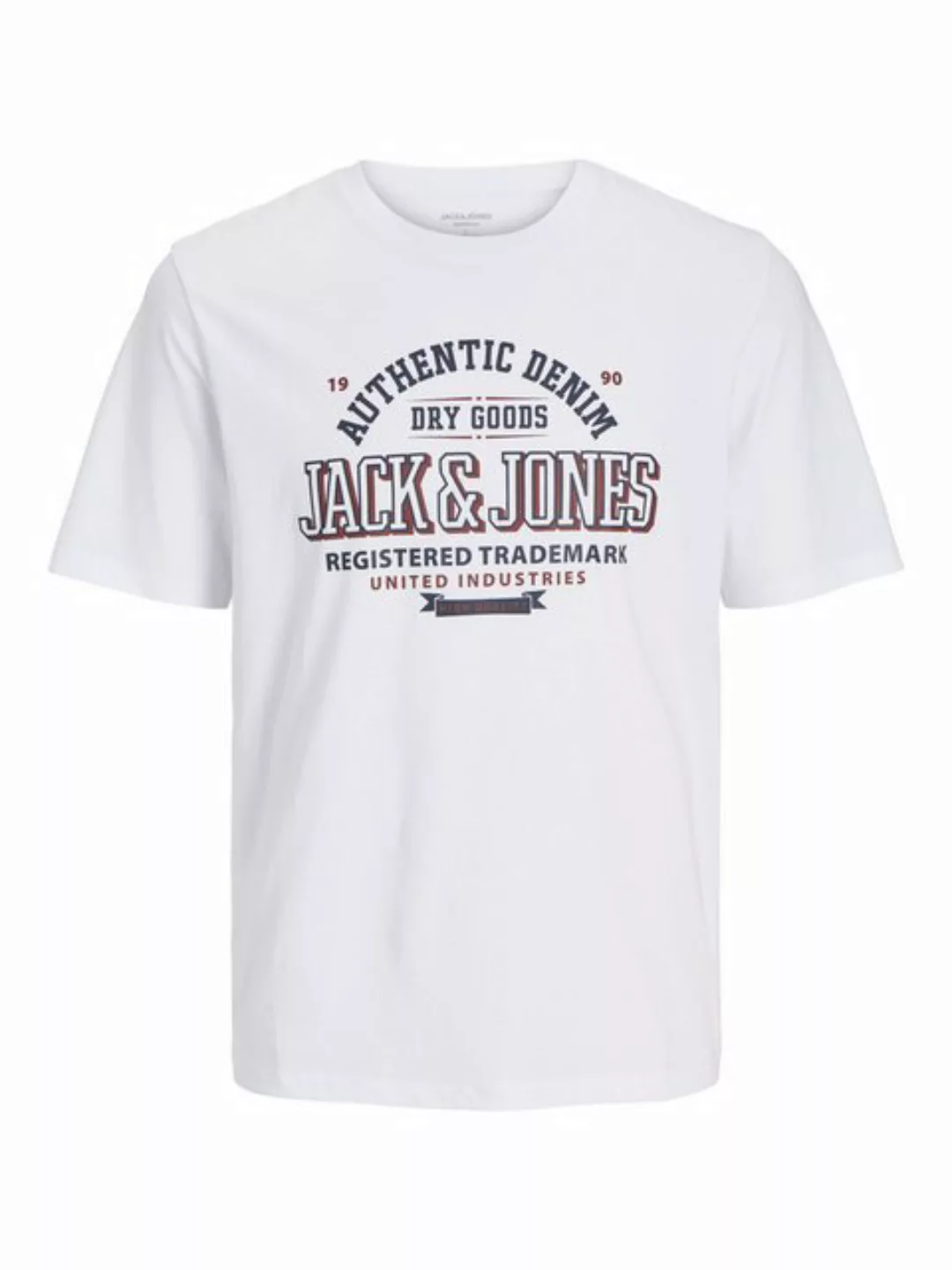 Jack & Jones Rundhalsshirt JJELOGO TEE SS O-NECK 2 COL AW24 SN günstig online kaufen