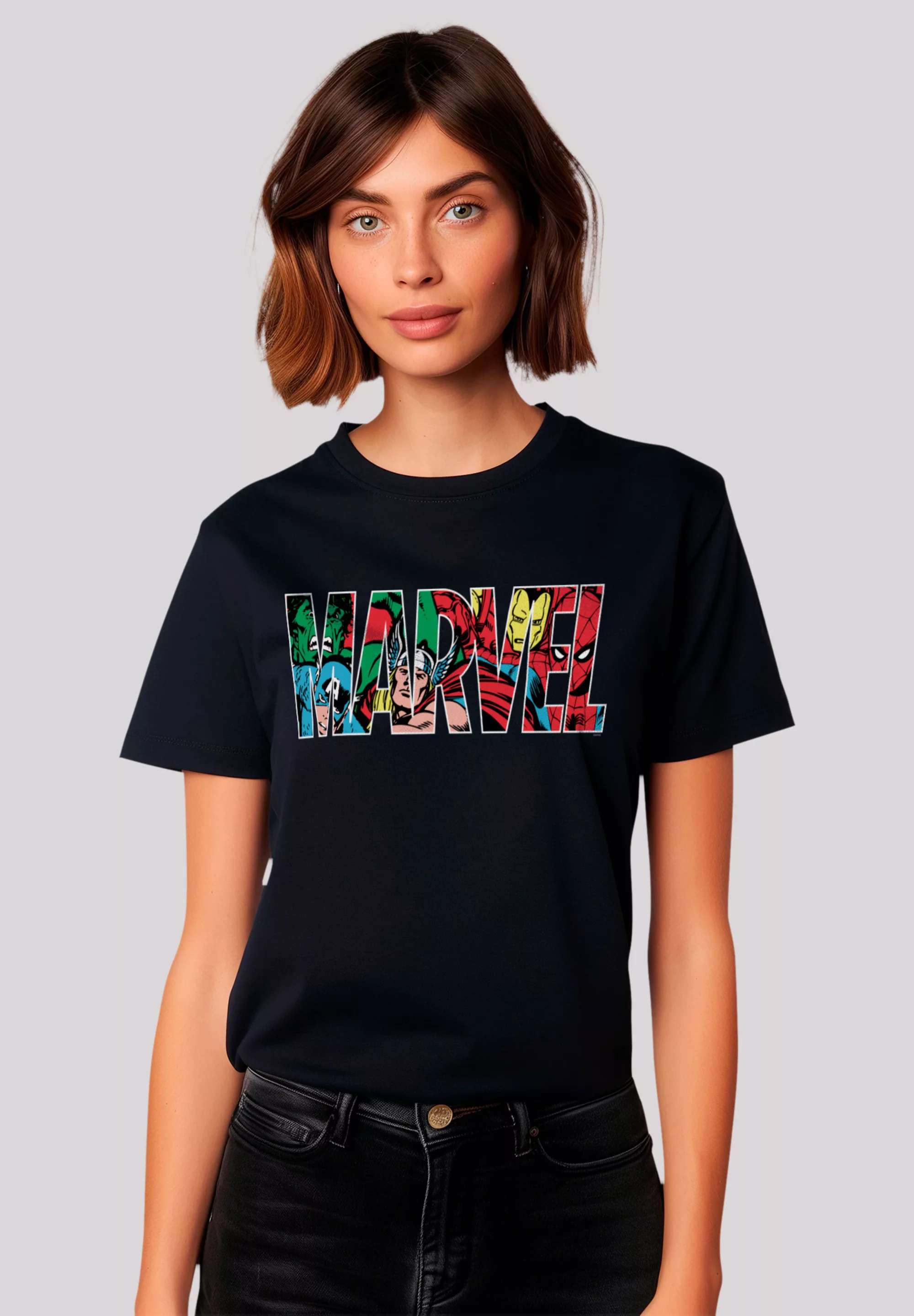 F4NT4STIC T-Shirt "Marvel Avengers Logo Character", Premium Qualität günstig online kaufen