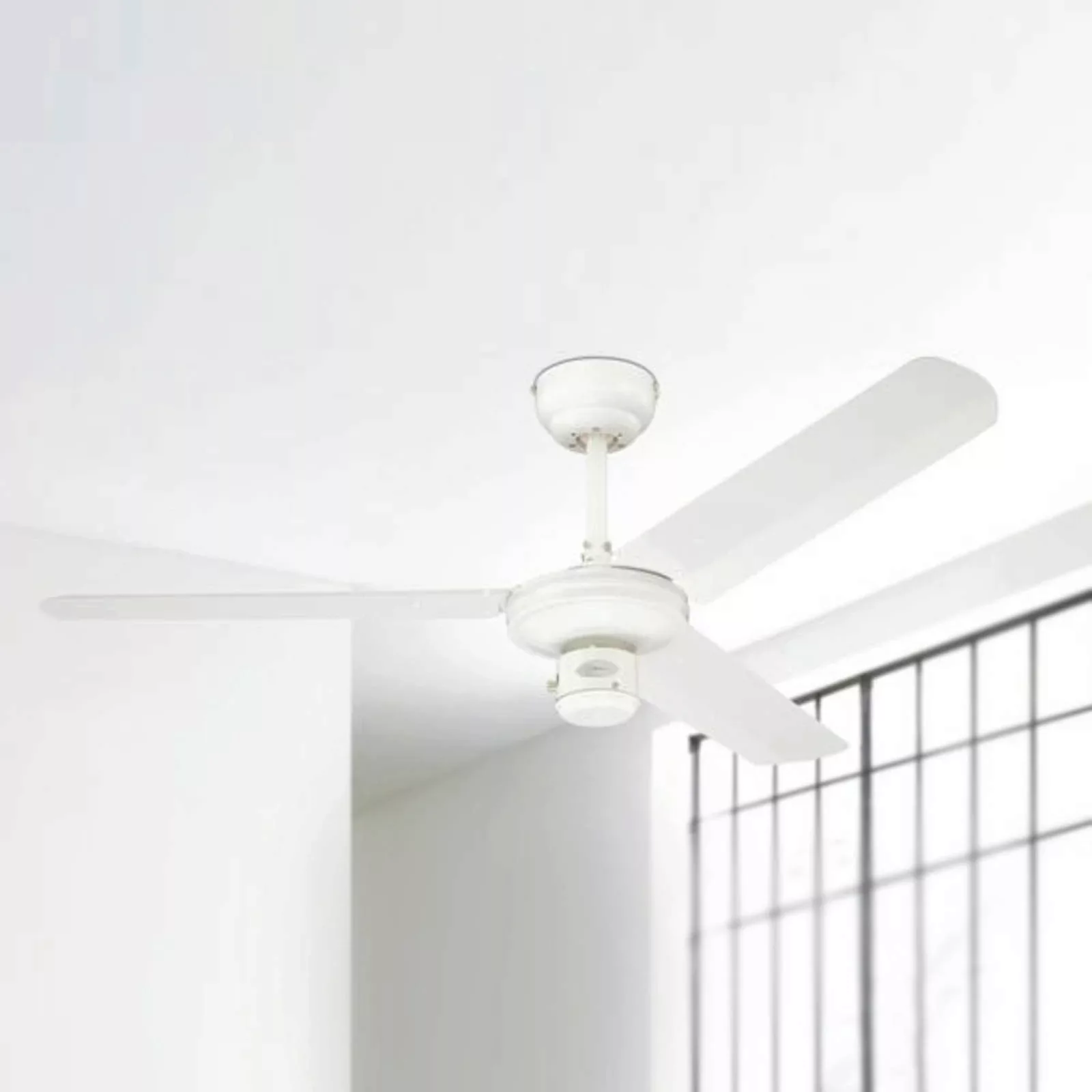 Westinghouse Deckenventilator Industrial weiß leise Ø 122 cm günstig online kaufen