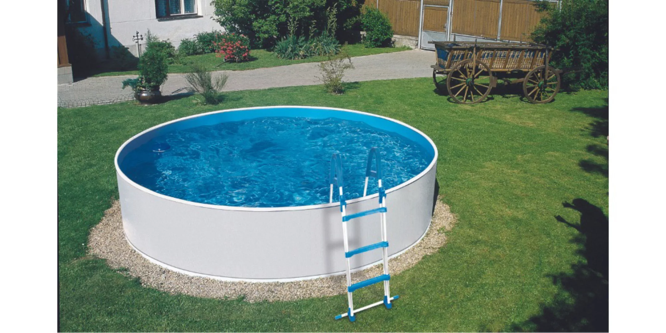 Mountfield Rundpool "Azuro", (Set, 4 tlg.), ØxH: 360x90 cm günstig online kaufen