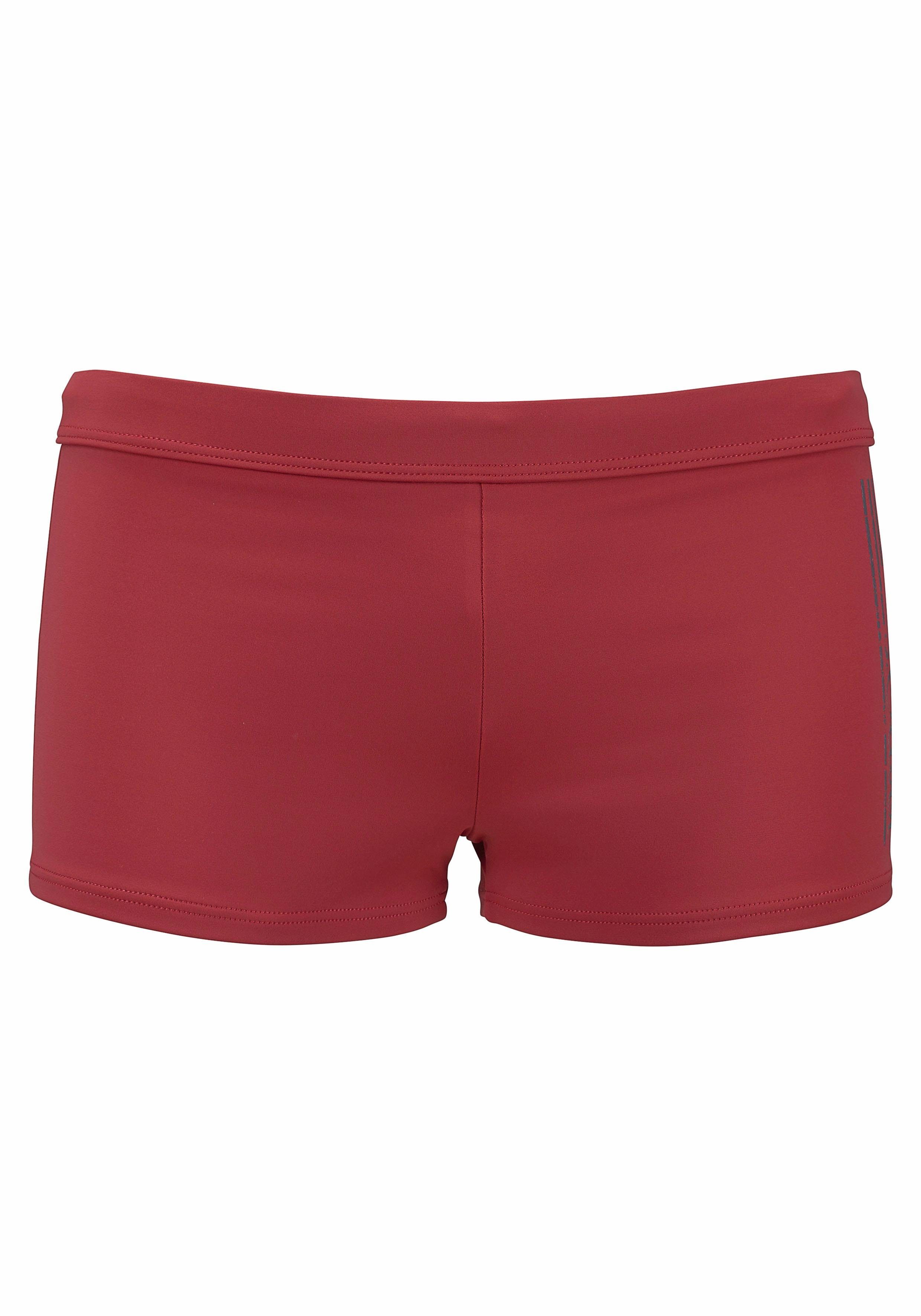 s.Oliver Boxer-Badehose mit Logoschriftzug im coolen günstig online kaufen