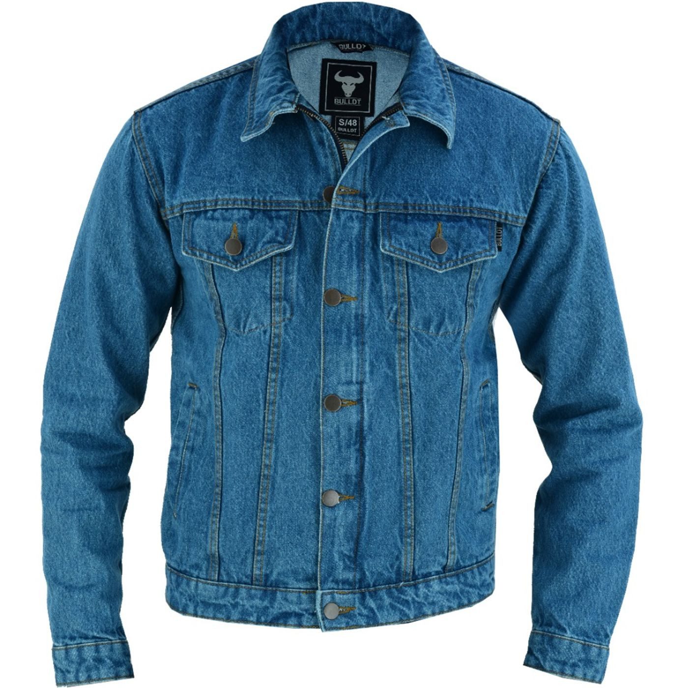 BULLDT Motorradjacke BLD312J Denim BULLDT Motorradjacke günstig online kaufen