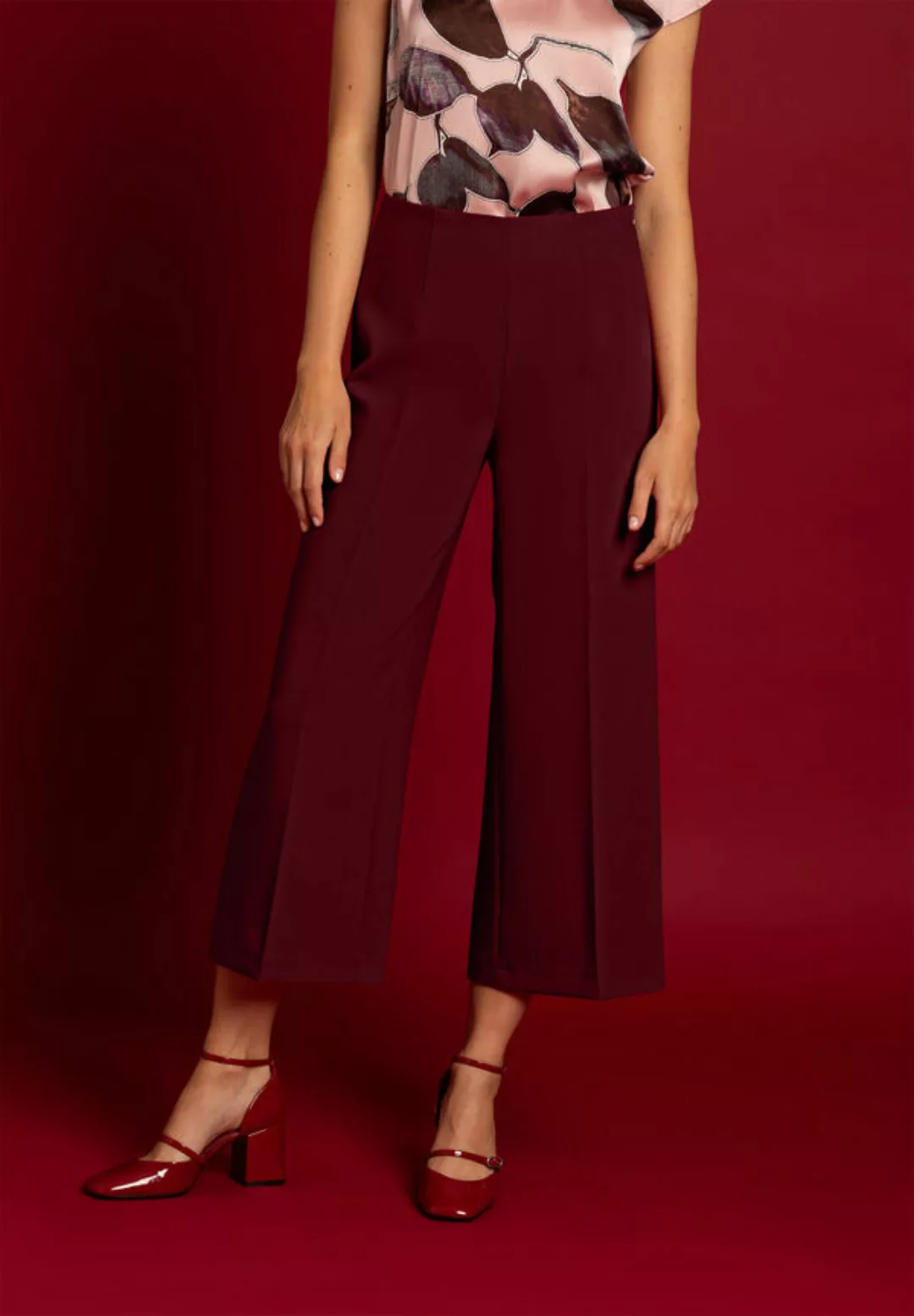 Culotte, bordeaux, Herbst-Kollektion günstig online kaufen