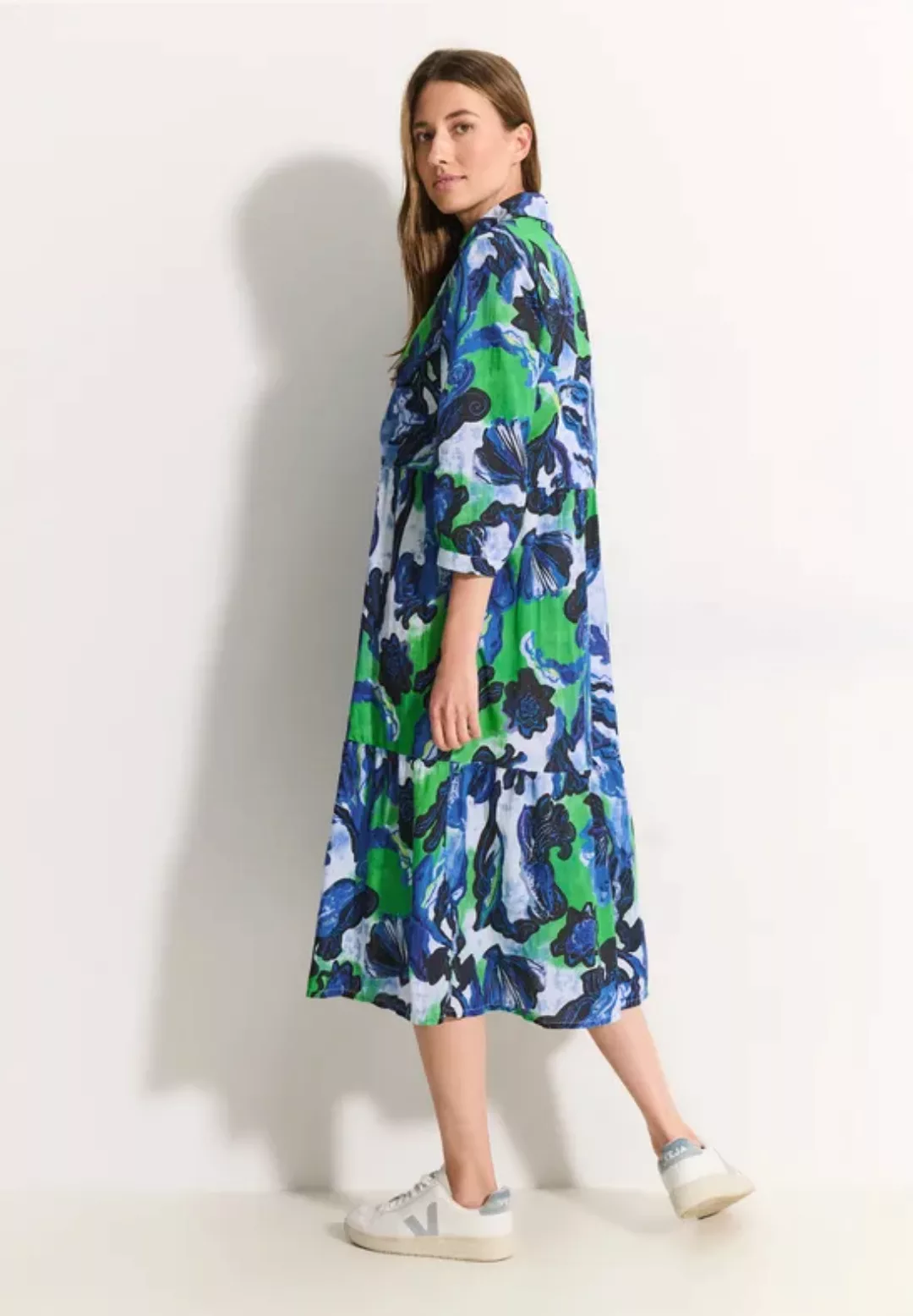 Midikleid mit Print günstig online kaufen