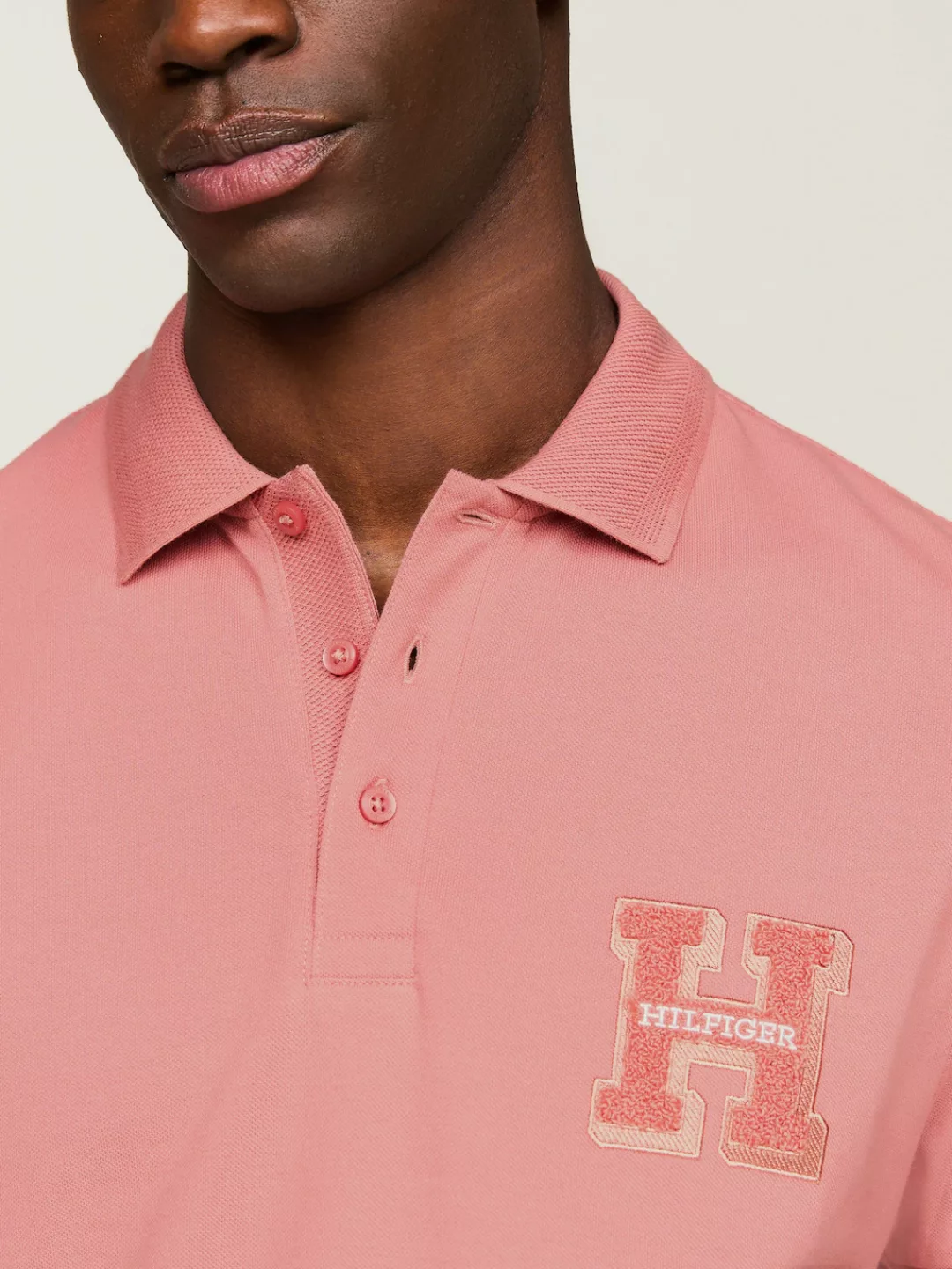 Tommy Hilfiger Poloshirt "BOUCLE H EMBRO REG POLO" günstig online kaufen