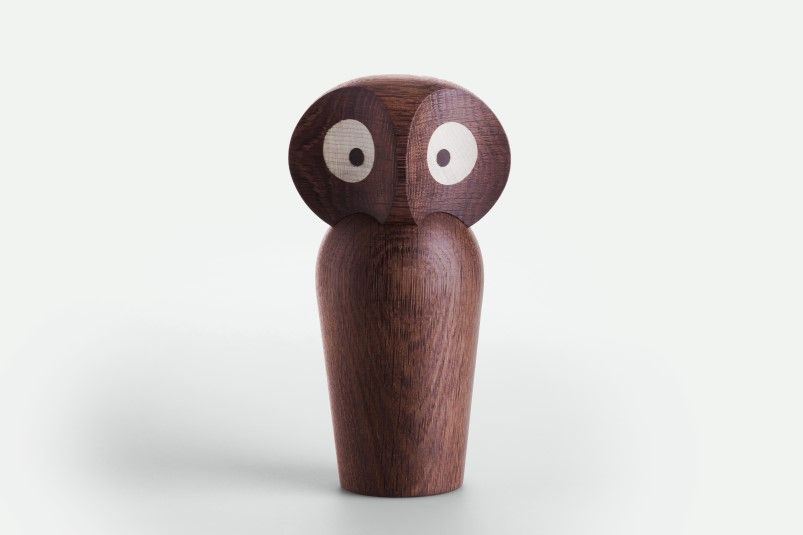 Owl, 12 cm, Eiche geräuchert günstig online kaufen