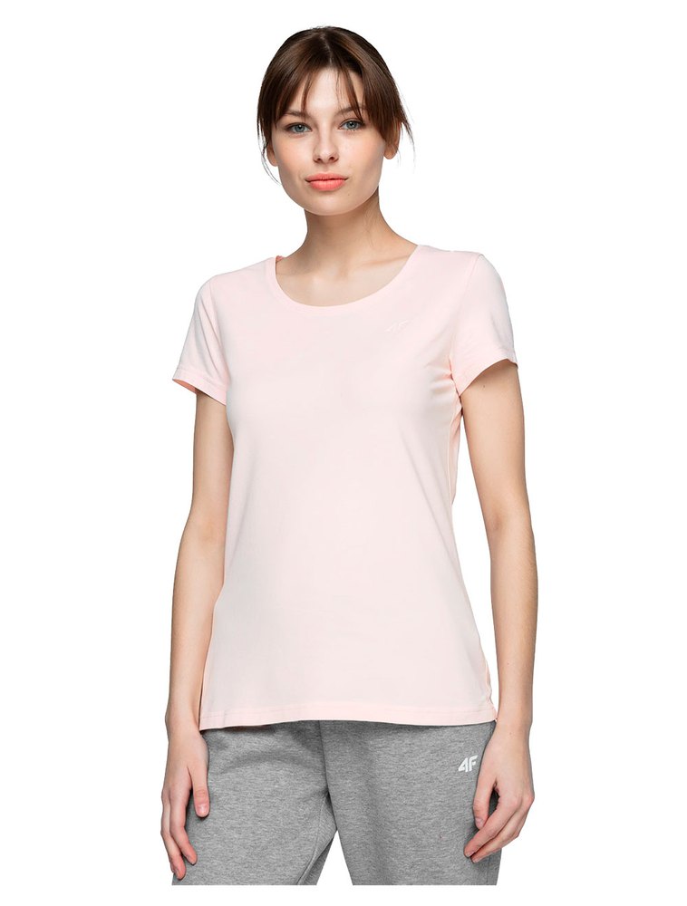 4f Kurzärmeliges T-shirt S Light Pink günstig online kaufen