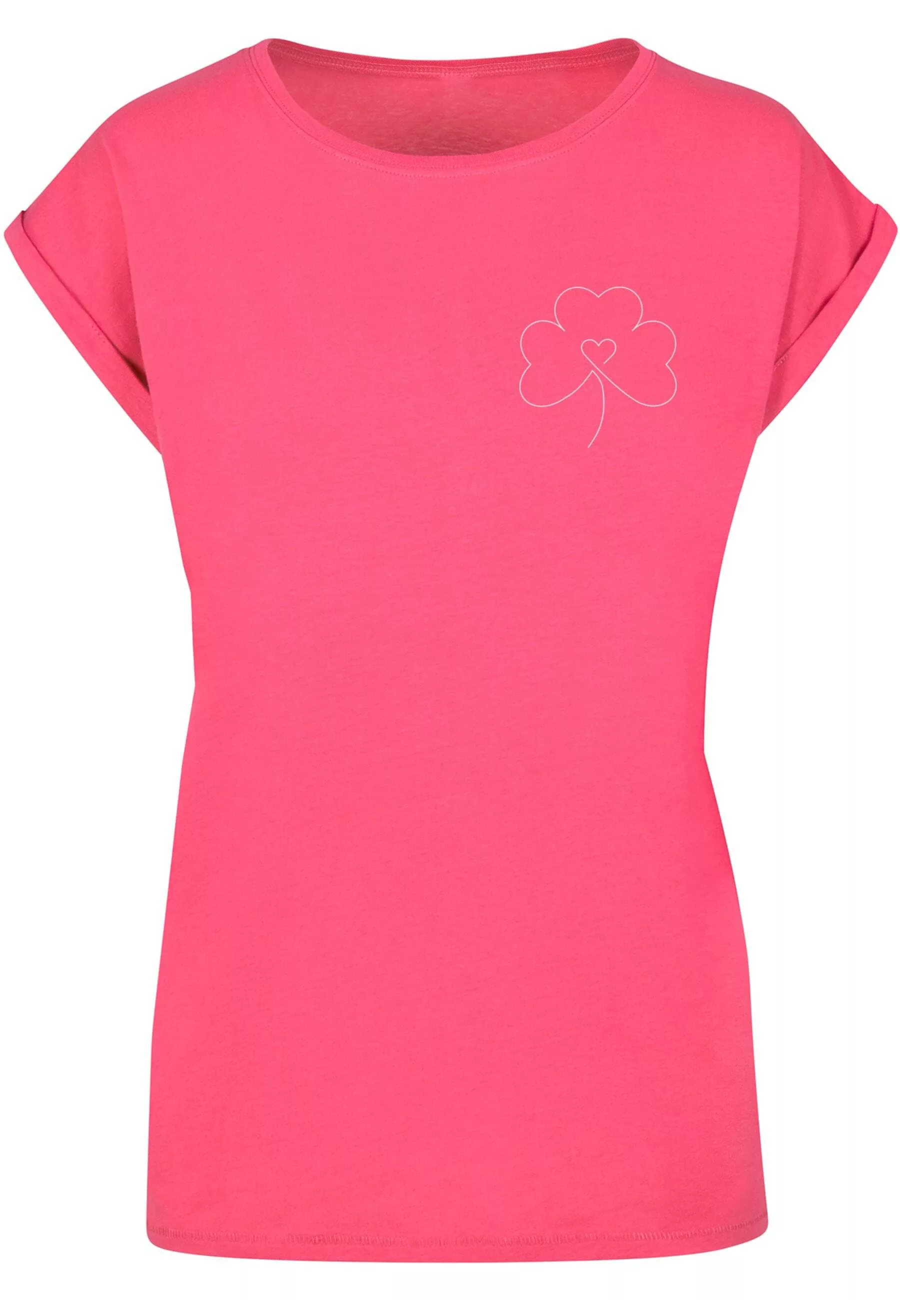 Merchcode T-Shirt "Merchcode Damen Ladies Spring - Leaf Clover Flower T-Shi günstig online kaufen