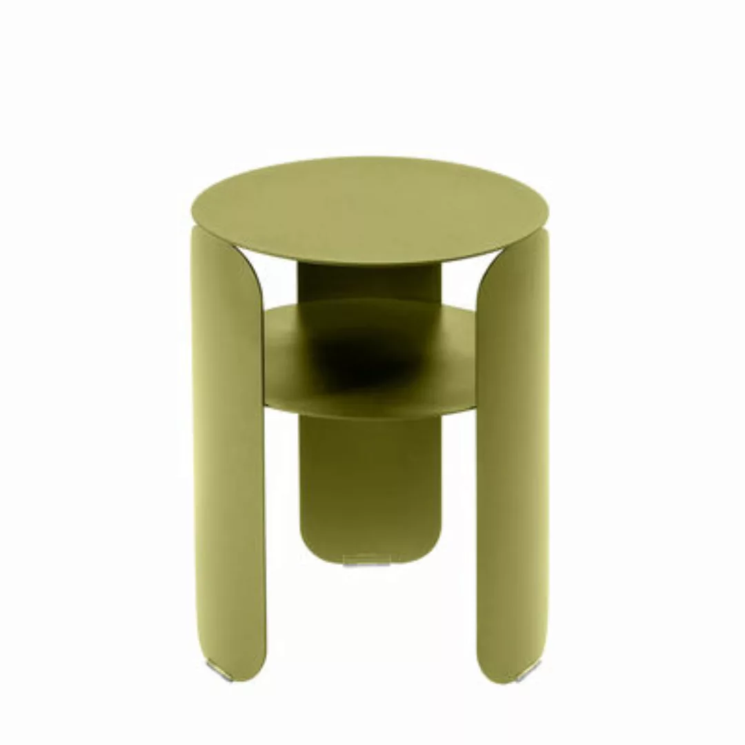 Beistelltisch Bebop metall grün / Ø 35 x H 45 cm - Fermob - Grün günstig online kaufen