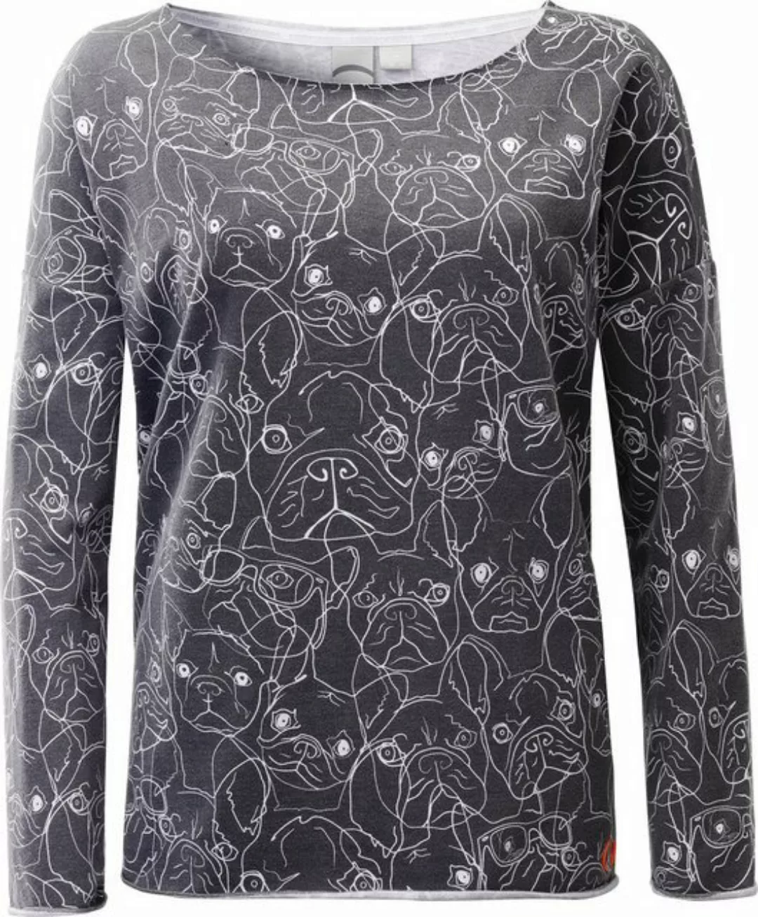 LPO Sweatshirt SWEAT LUMDSEN WOMEN modischer Allover-Print günstig online kaufen