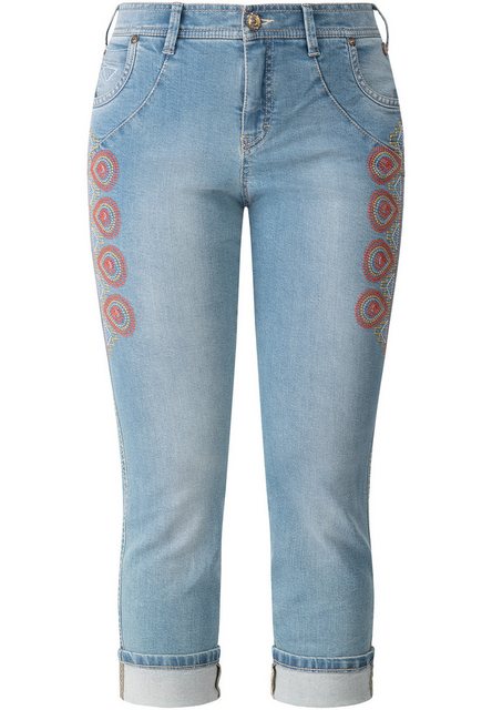 Recover Pants 5-Pocket-Jeans "7/8-Jeans", mit Stickerei günstig online kaufen