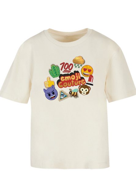 emoji couture T-Shirt gold logo stylish icons Premium Qualität günstig online kaufen