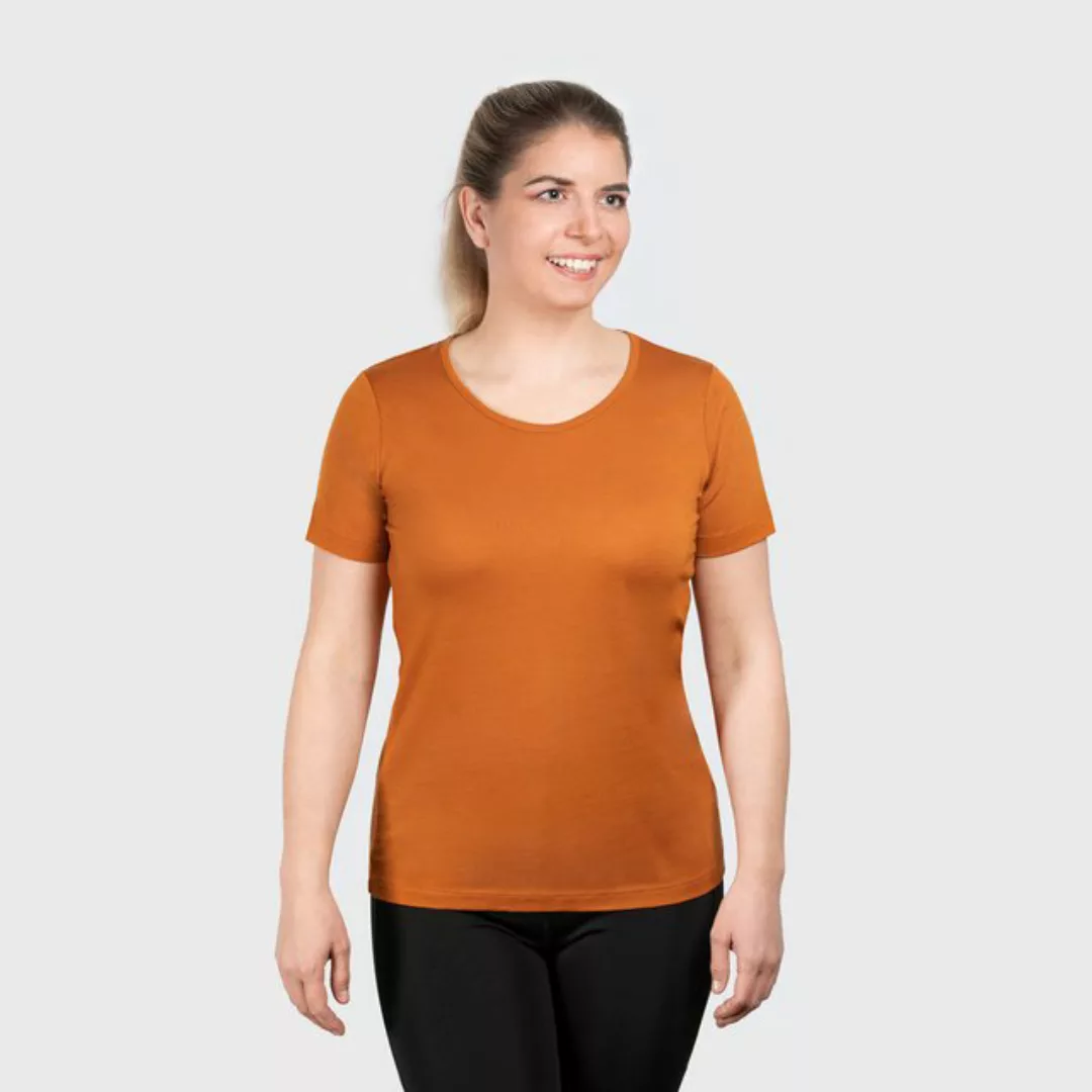 Nexural T-Shirt Pure Merino 100% Merinowolle T-Shirt Damen günstig online kaufen