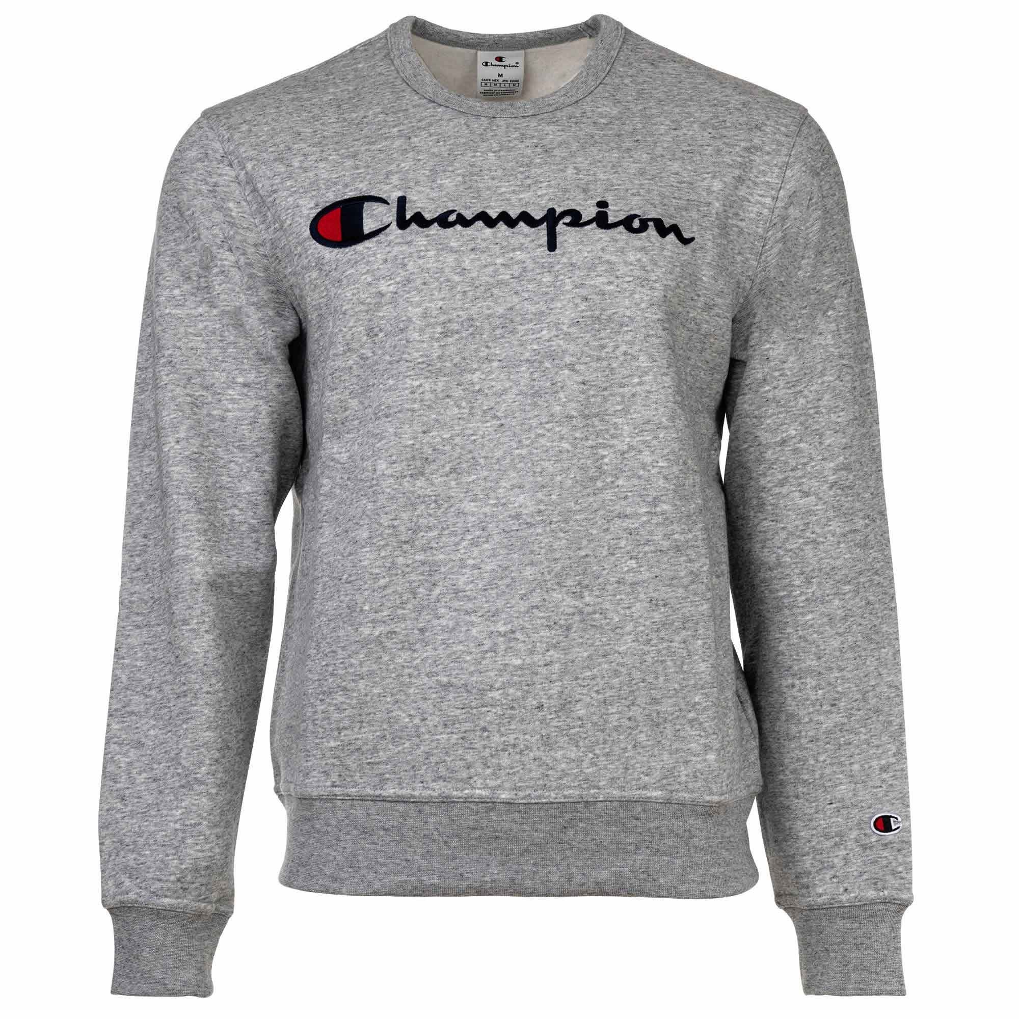 Champion Sweatshirt Herren Sweatshirt Baumwolle Crewnneck günstig online kaufen