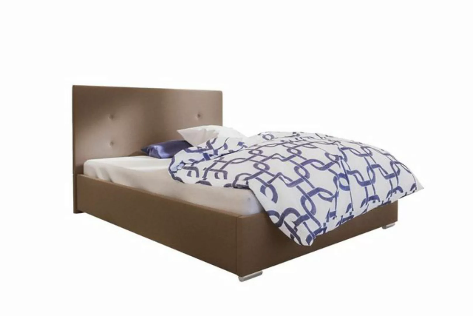 Stylefy Polsterbett Armanda (Schlafzimmerbett, Bett), 140/160/180 x 200 cm, günstig online kaufen
