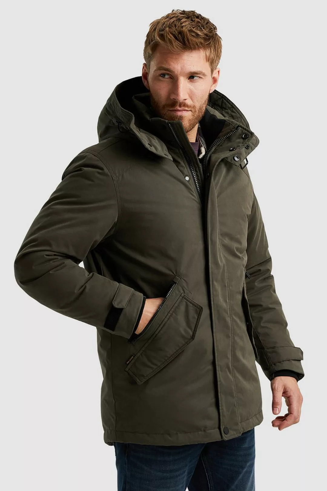 PME Legend Jacke Tupular Olivgrün  - Größe 3XL günstig online kaufen