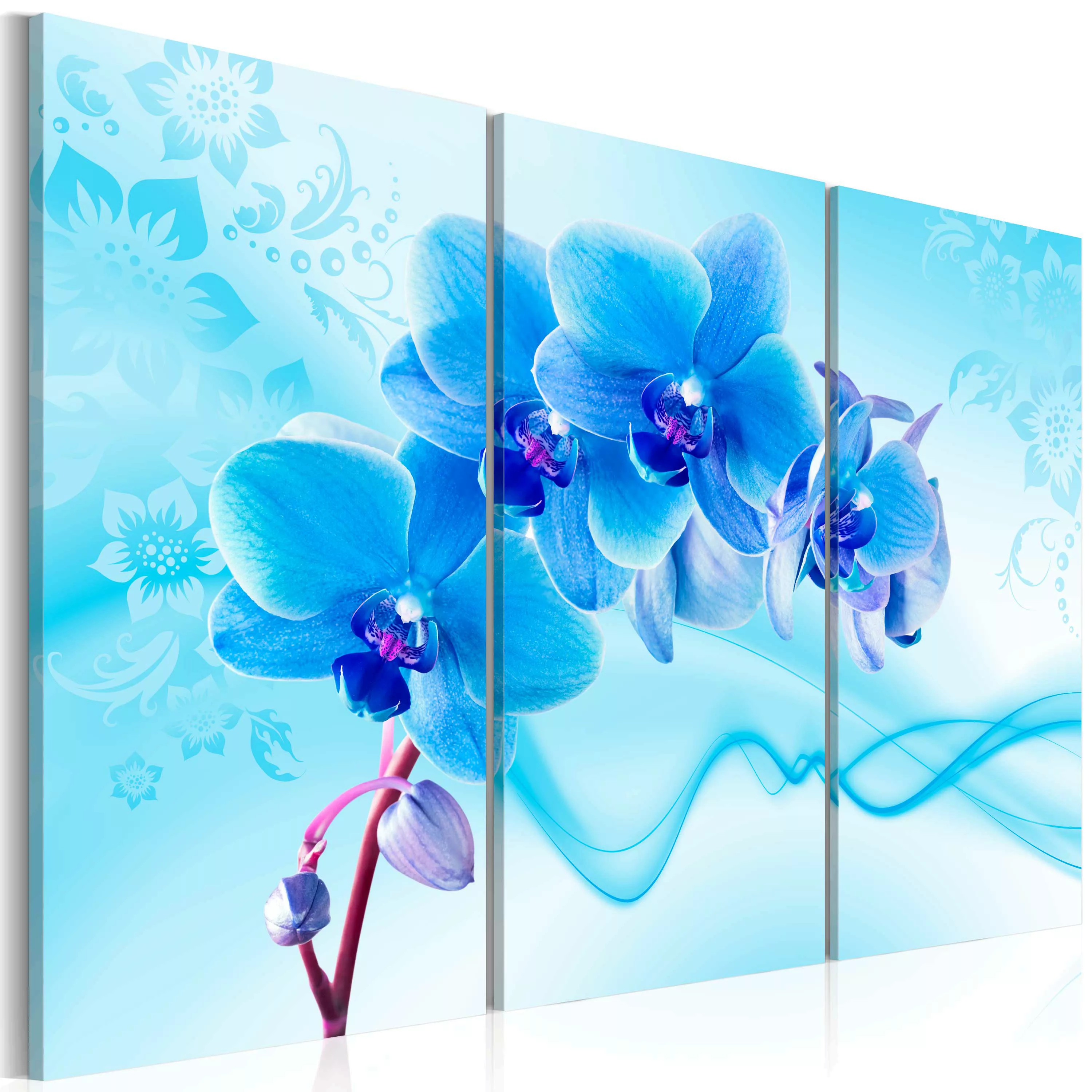 Wandbild - Ethereal Orchid - Blue günstig online kaufen