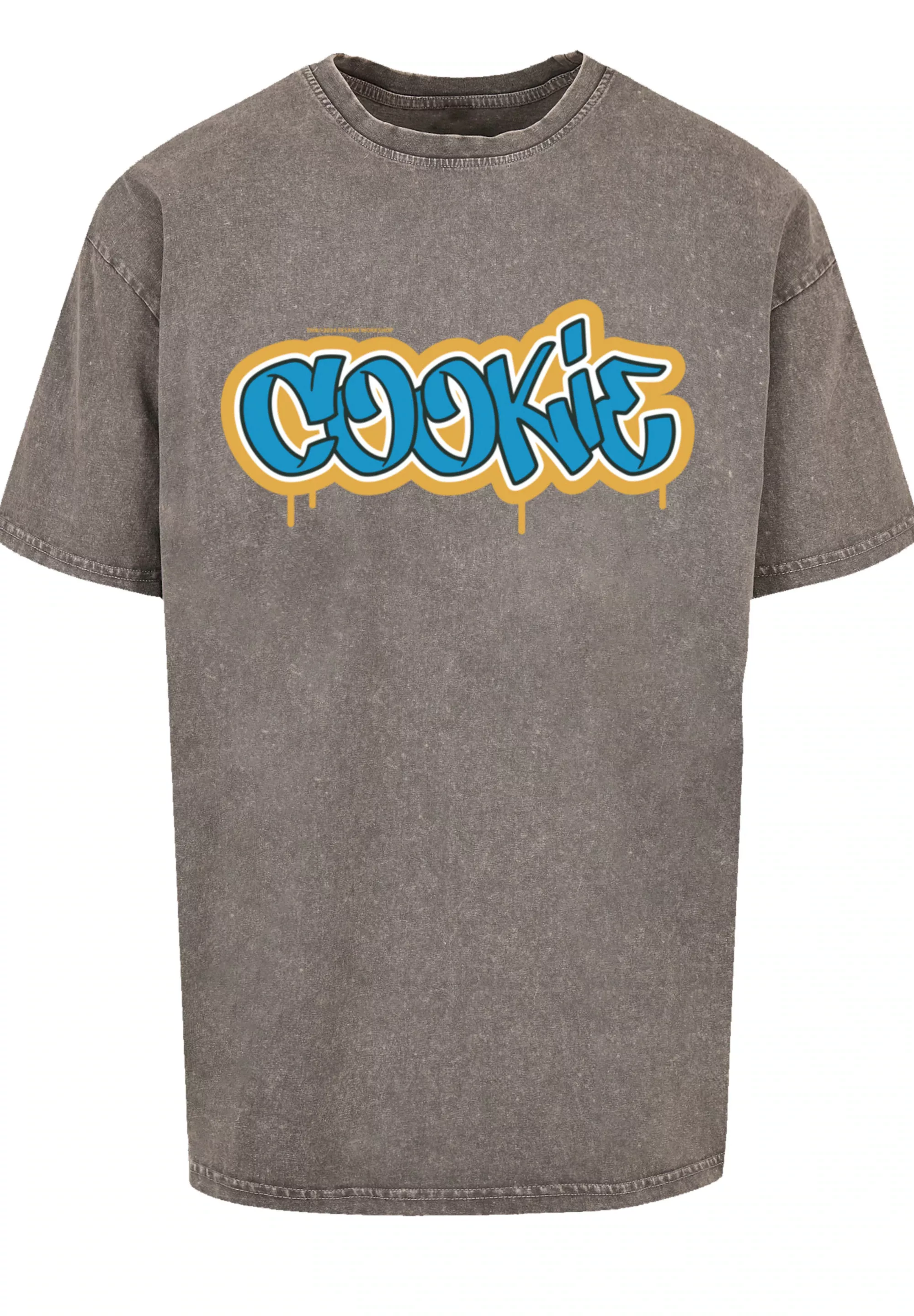 F4NT4STIC T-Shirt "Sesamstraße Cookie Graffiti Tag", Premium Qualität günstig online kaufen