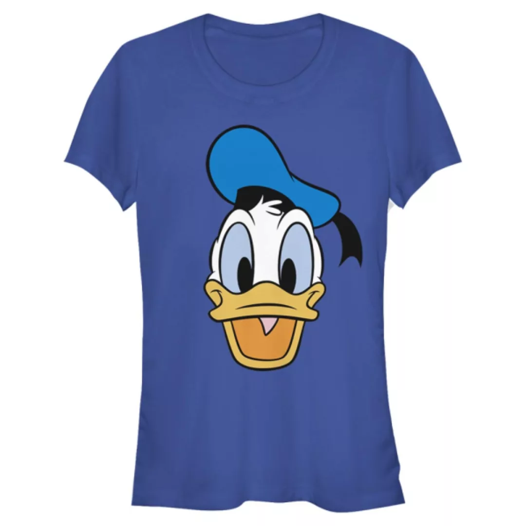 Disney - Micky Maus - Donald Duck Big Face Donald - Frauen T-Shirt günstig online kaufen