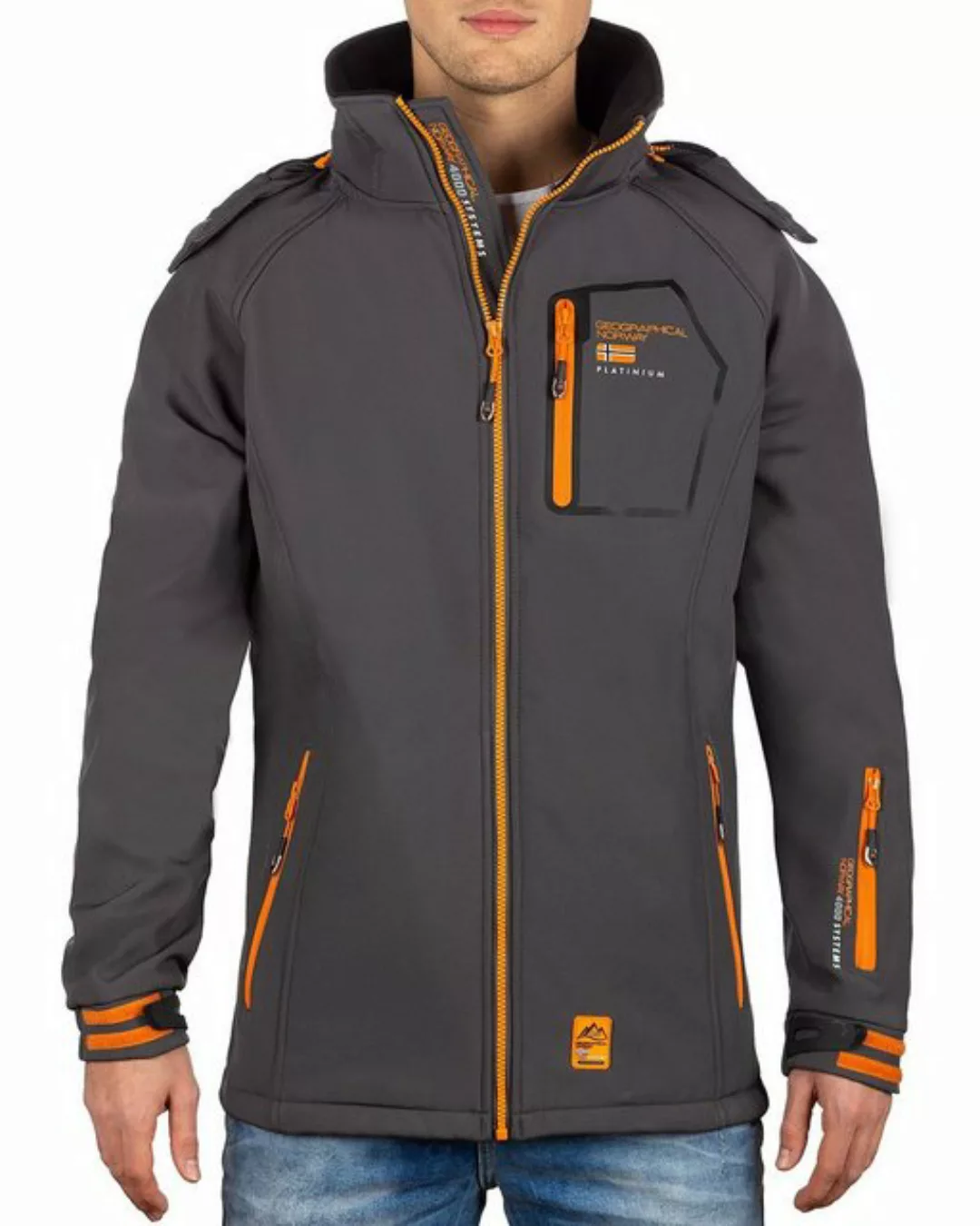 Geographical Norway Softshelljacke Casual Herren Softshelljacke barizlan (1 günstig online kaufen