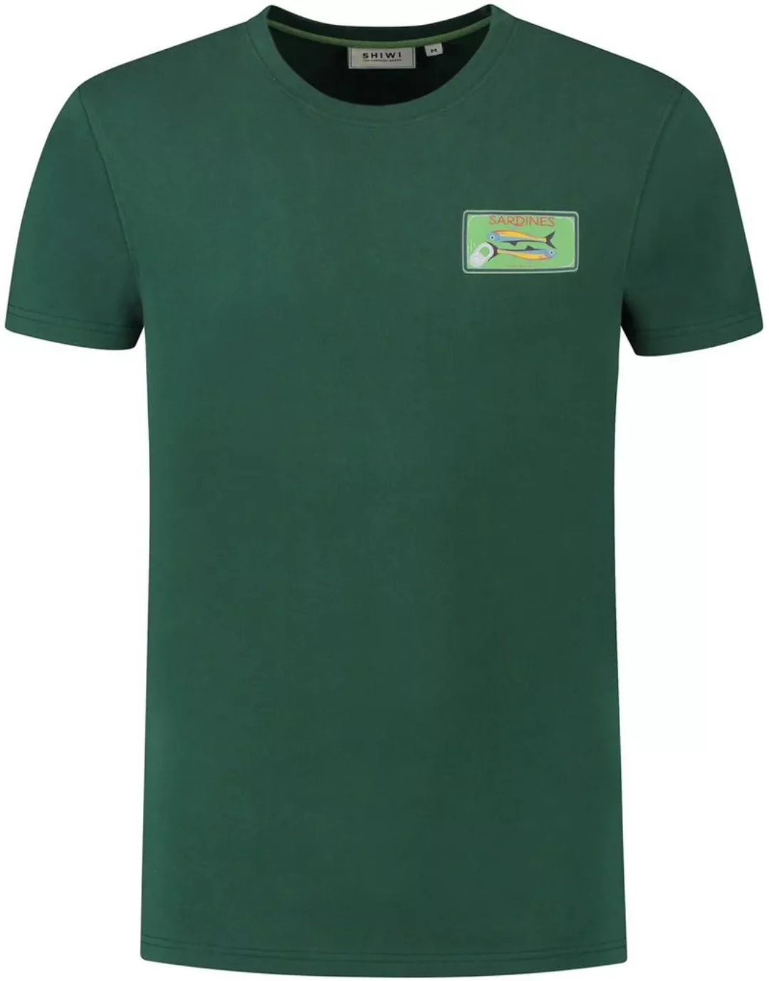 Shiwi T-Shirt Sardines Cilantro Green - Größe M günstig online kaufen