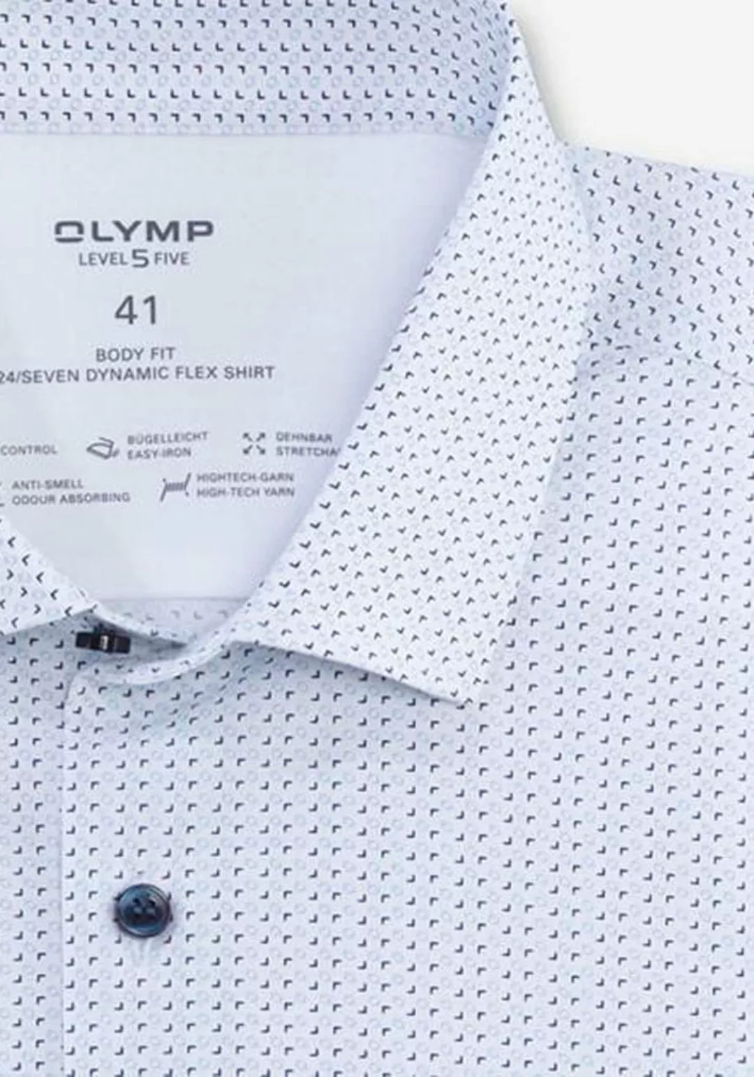 OLYMP Langarmhemd Level Five body fit 24/7 günstig online kaufen