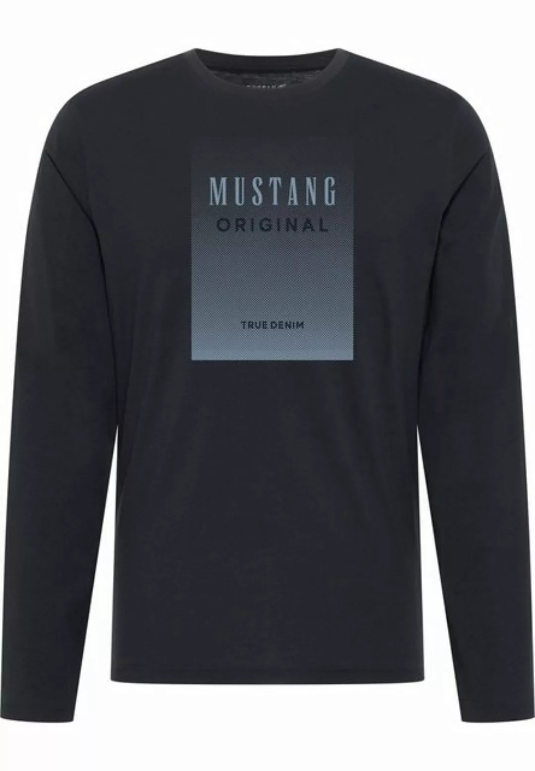 MUSTANG Langarmshirt Style Adrian C Print günstig online kaufen